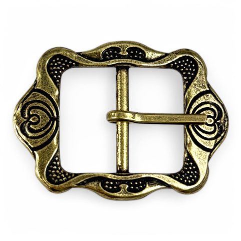 BOUCLE DE CEINTURE RENAISSANCE, RECTANGLE