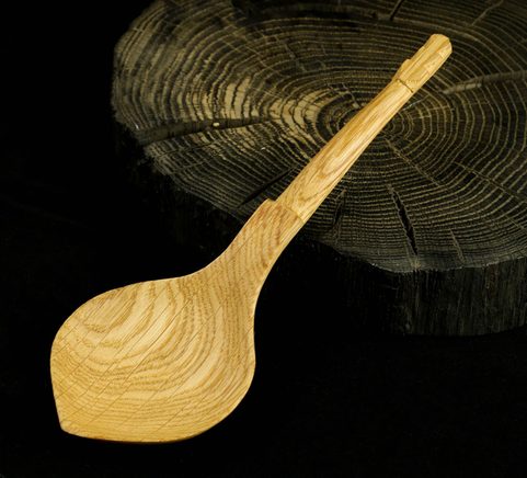 WOODEN SPOON, CONSTANCE, 14TH CENTURY, REPLICA