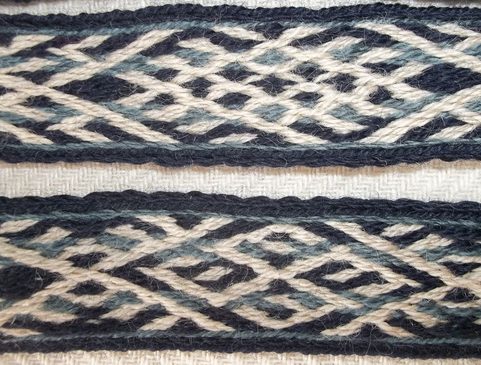 HEDDLE BELT - TABLET WOVEN STRAP XIII, 1 METER