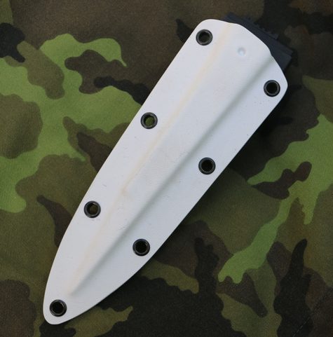 TACTICAL KYDEX SHEATH FOR TOP DOG THROWING KNIFE SNOW