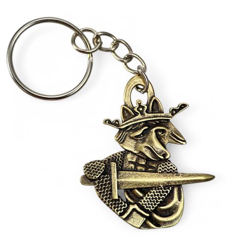 RED FOX, KEY CHAIN, KINGDOM COME: DELIVERANCE II, ZINC