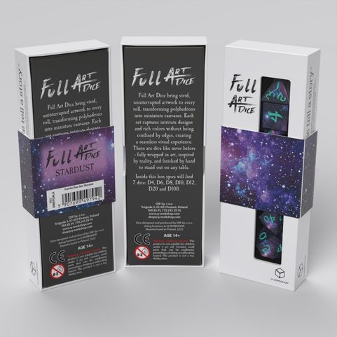 DICE SET, FULL ART DICE SET: STARDUST