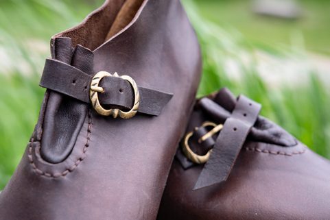 LOUIS, LEATHER MEDIEVAL SHOES