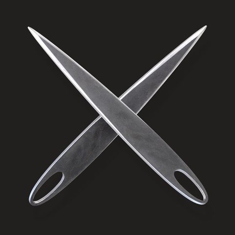 ELLIPSE, PROFESSIONAL THROWING KNIVES - 3X SET