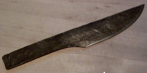 CELTIC KNIFE FROM A BURIAL MOUND OF SKALICE
