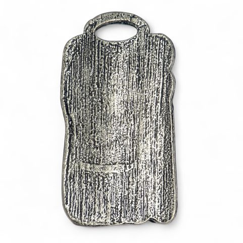 HAGALAZ RUNIC PENDANT ZINC