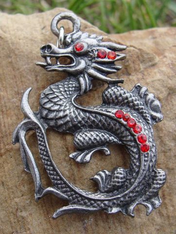DRAGON PENDANT, FIRE
