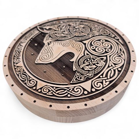 NORDIC WOLF, LUXURY BOX FOR TORC NECKLACES