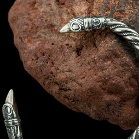 CORBEAU VIKING, ART MAMMEN, BRACELET, ARGENT STERLING