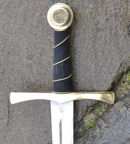 WENZEL, ONE-HANDED SWORD, BRASS