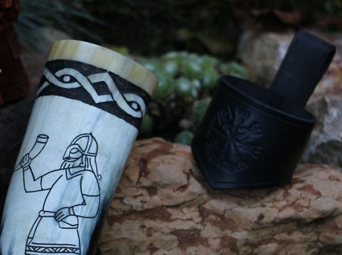 SKÅL VIKING DRINKING HORN 0.3 L