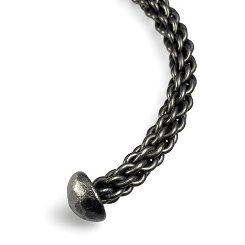 HAND FORGED AND BRAIDED STEEL TORC