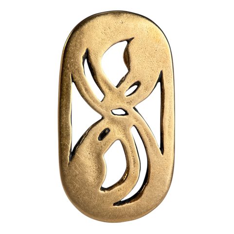 HUGINN AND MUNINN, BRONZE PENDANT