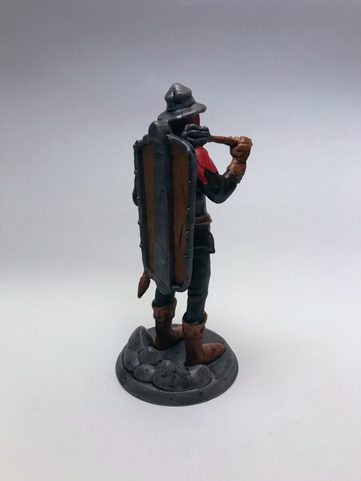 HUSSITE WITH MACE - BUST, MINIATURE