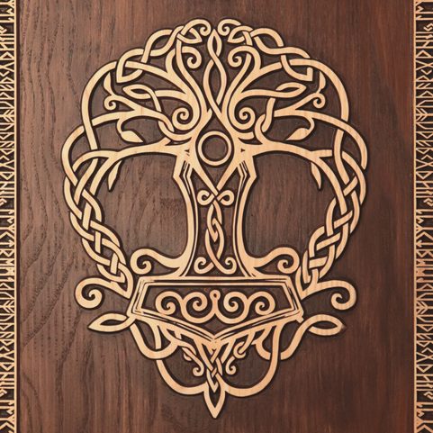 YGGDRASIL WALL DECORATION PLAQUETTE