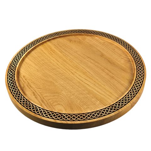 OAK SERVING TRAY – CELTIC