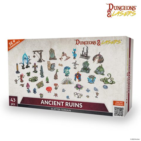 DUNGEONS & LASERS: ANCIENT RUINS SCATTER TERRAIN