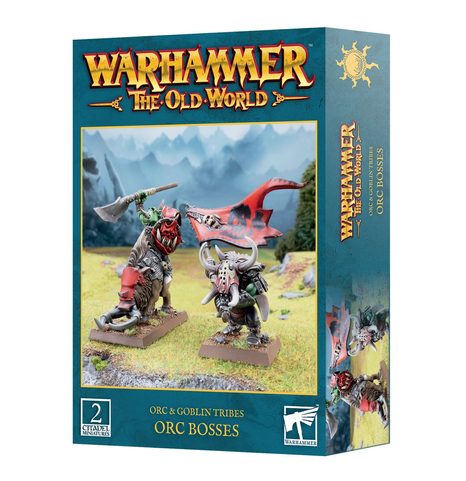 WARHAMMER OLD WORLD: ORC & GOBLIN TRIBES: ORC BOSSES