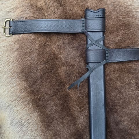 FOURREAU EN CUIR POUR ÉPÉE BÂTARDE