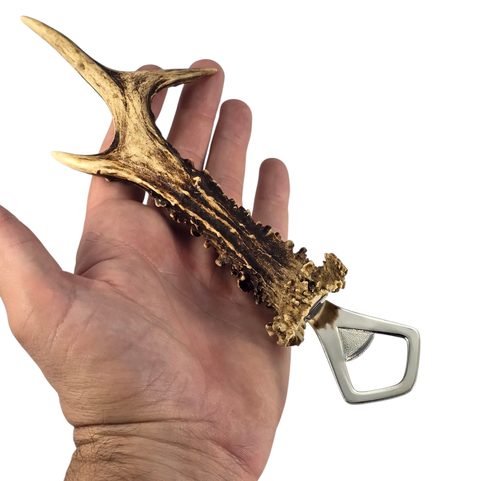 BEER OPENER - DEER ANTLER