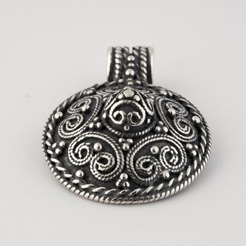 PENDENTIF VIKING, STORA RYK, SUÈDE, ARGENT