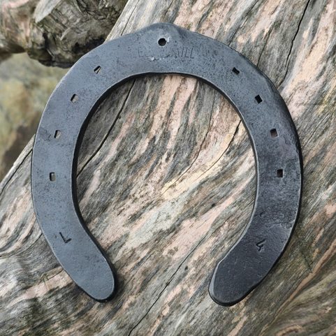 HORSESHOE FOR LUCK, FORGED