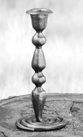 MEDIEVALIUM, FORGED CANDLESTICK