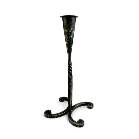 FORGED MEDIEVAL CANDLESTICK