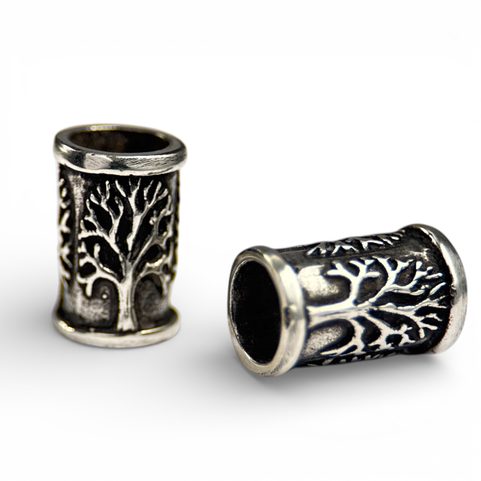 TREE OF LIFE - SILVER BEAD (NOT ONLY) FOR BEARD AG 925