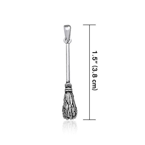 THE BROOM, SILVER PENDANT, AG 925