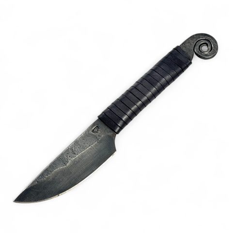 NEWGRANGE, COUTEAU CELTIQUE FORGÉ AVEC FOURREAU