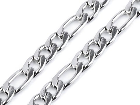 STAINLESS STEEL FLAT CHAIN 0.9X55 CM