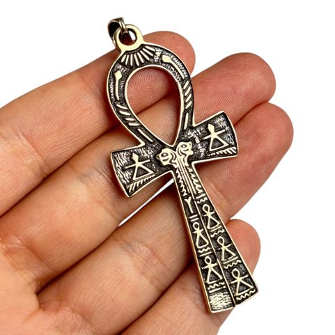 SOLAR ANKH - SYMBOL OF LIFE, BRONZ