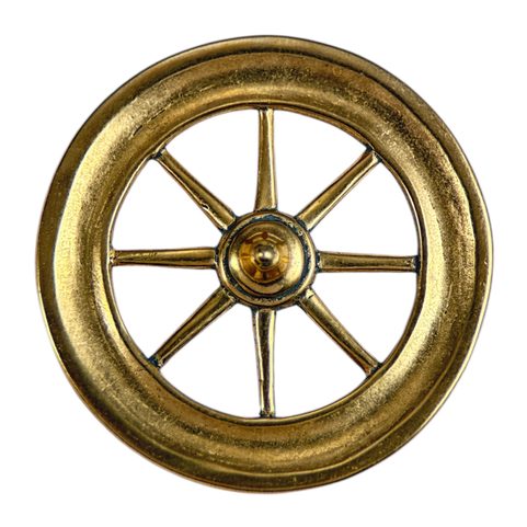 TARANIS WHEEL, BRONZE CELTIC REPLICA