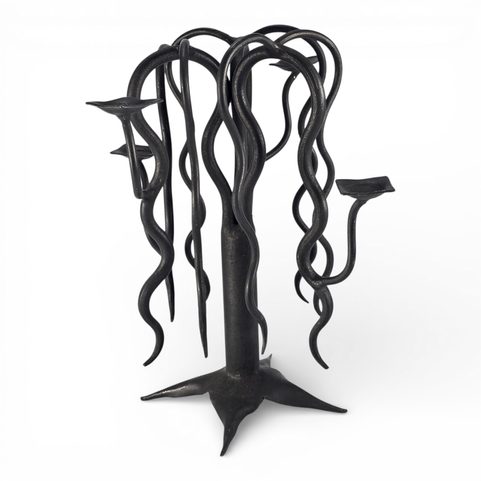 FORGED CANDLESTICK, WILLOW