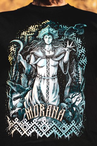 MORANA - DÉESSE DE LA MORT, T-SHIRT HOMMES, COLORÉ