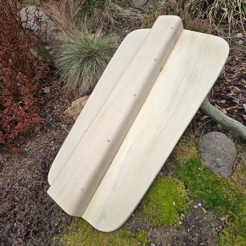 PAVISE MEDIEVAL SHIELD, WOODEN BODY