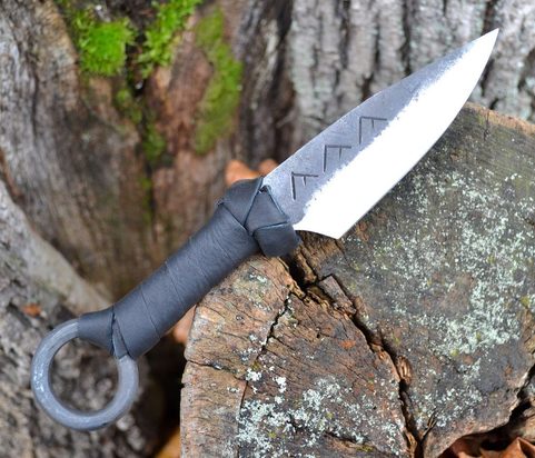 FAOLAN, HAND FORGED CELTIC KNIFE