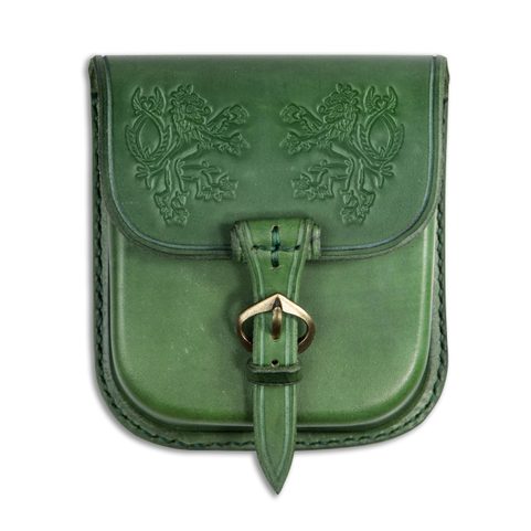 BOHEMIA, LEATHER BAG - GREEN