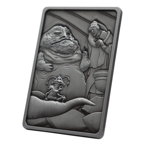 STAR WARS ICONIC SCENE COLLECTION LIMITED EDITION INGOT JABBA THE HUT