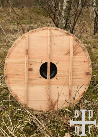 VIKING SHIELD, WOODEN 75 CM