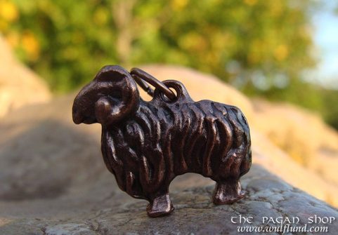 ARIES, PEWTER PENDANT