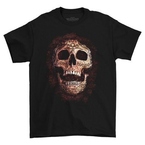CELTIC SKULL, MEN'S T-SHIRT COLORED