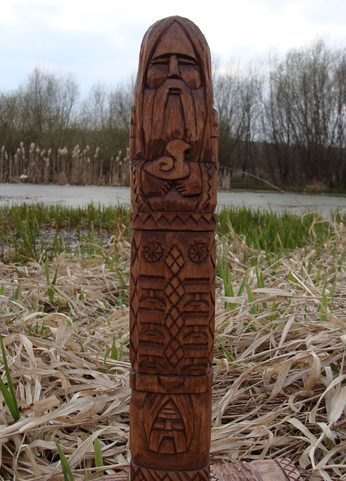 ROD, SLAVIC DEITY STATUE