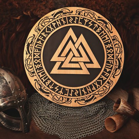VALKNUT  WALL DECORATION