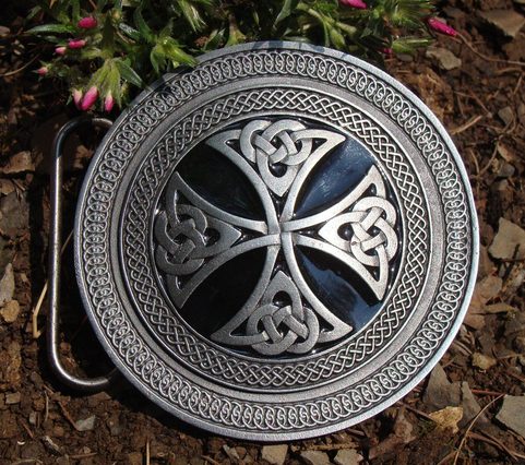 CELTIC CROSS, BELT BUCKLE