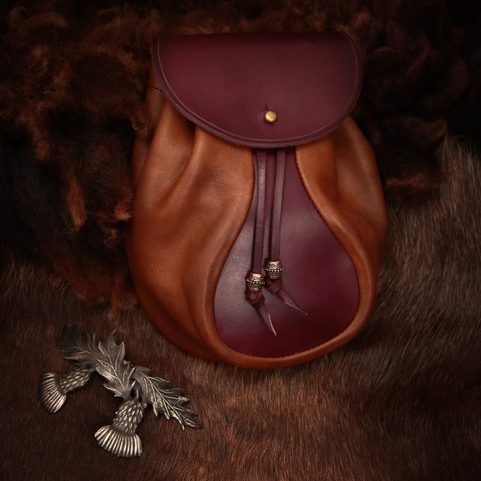 CALEDONIA, BROWN SCOTTISH SPORRAN