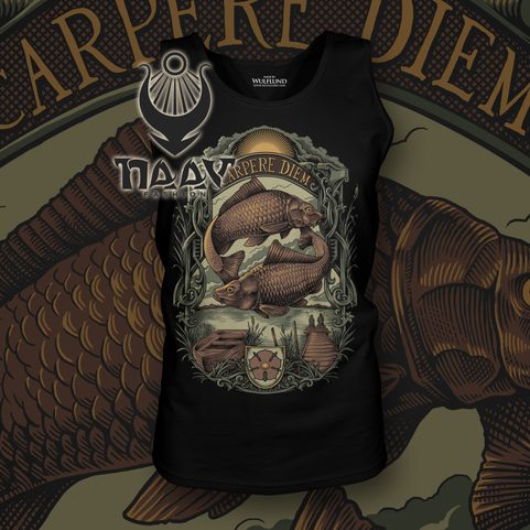 CARPERE DIEM, TANKTOP ZUM ANGELN