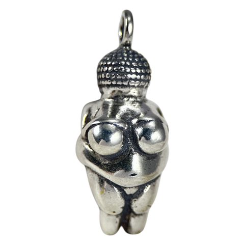 VENUS FROM WILLENDORF, PENDANT, SILVER 925