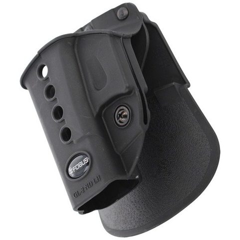 FOBUS - HOLSTER FOR GLOCK 17, 19, 19X, 22, 23, 31, 32, 34, 35, 45 - LEFT HANDED
